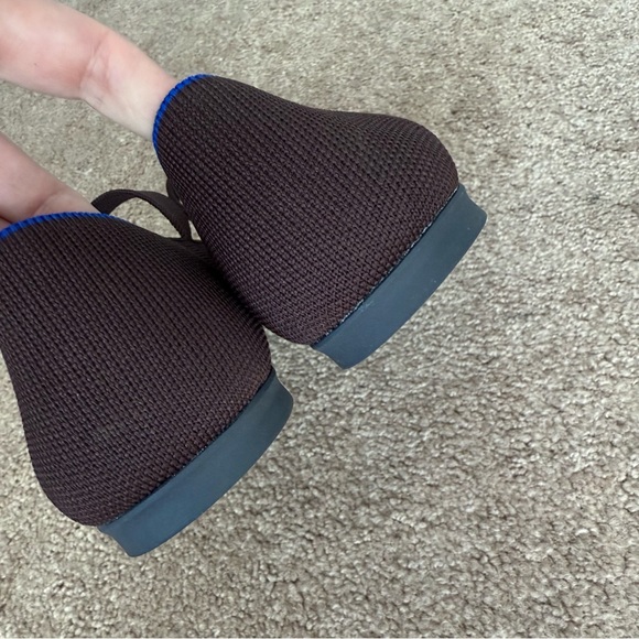 “Like new” Rothy's Brown Pointed Toe Flats Mary Jane - Picture 9 of 12